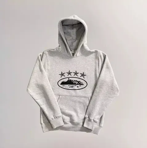 Corteiz Alcatraz Hoodie option Grey 4 stars