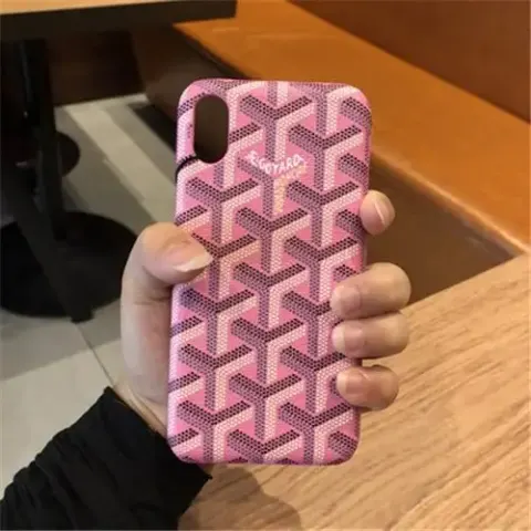 Goyard Phone Case option Pink