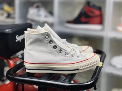 Converse Basic And CDG option White High Top