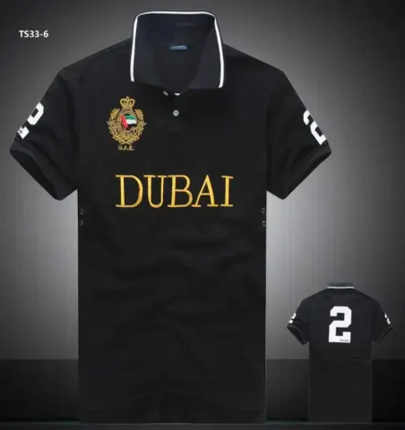 Ralph Lauren City Series Polo Shirt option Dubai Black