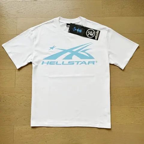 Hellstar Tees option 573 white blue