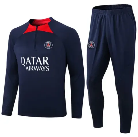 Football Set Tracksuit option 2223 Paris Royal Blue