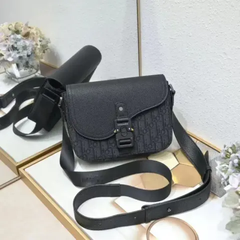 DIOR Oblique option Black canvas