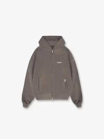 Zip Hoodie Represent option Grey Dumplings