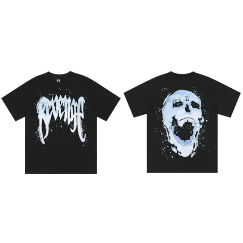 Revenge T-Shirts option Black Snowy Flutter