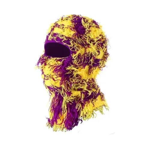 Yeat Mask option purple yellow whiskers