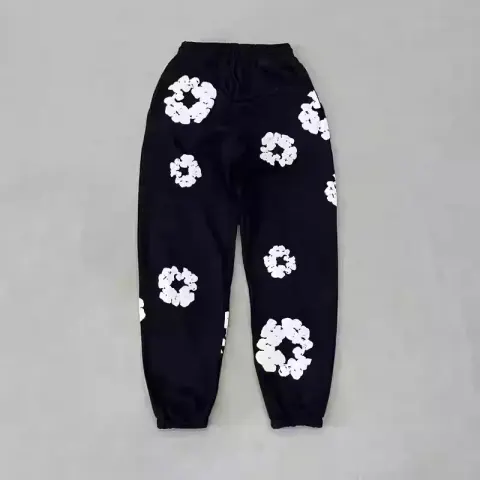 Denim Tears Hoodie ( All Colorways ) option XH02 Black Print White/Pants/High versio