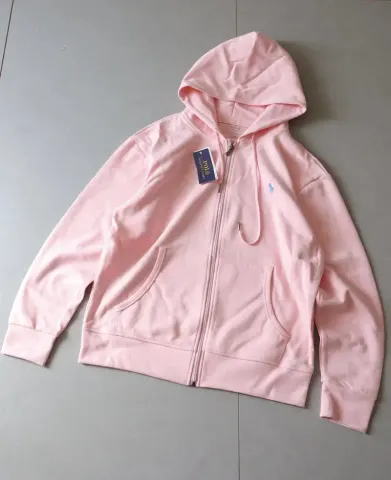 Ralph Lauren Zip Up Hoodie option Pink