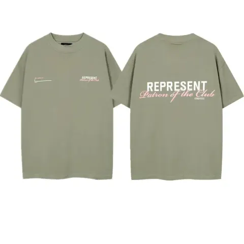 HOUSE OF ERRORS T-shirt option R3037# Army Green