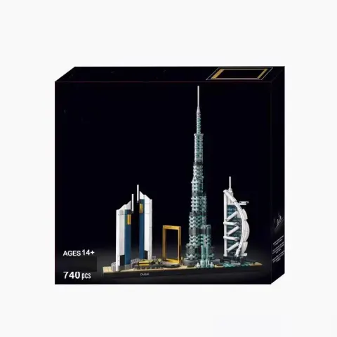 LEGO Pyramid option The Dubai Skyline