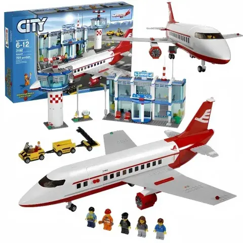 City High-Speed Passenger Train option 61004-civil airport terminal ground passenger plane-about 1.8KG