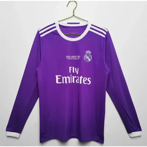 AC Milan Long Sleeve T-Shirt option Long-sleeve Real Madrid away kit 16/17