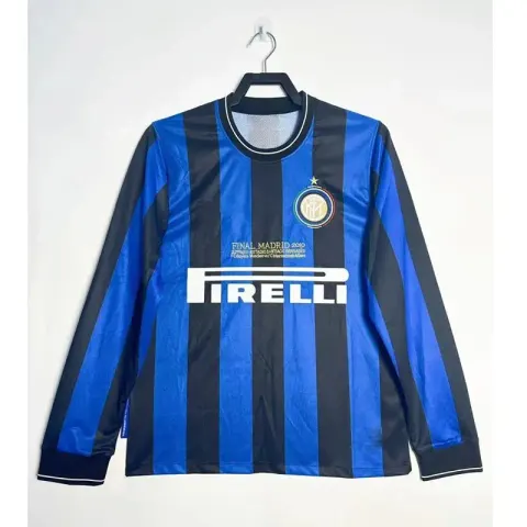 AC Milan Long Sleeve T-Shirt option Long-sleeve Inter Milan home 2010