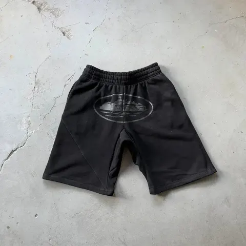 Corteiz Short option 002/black print black