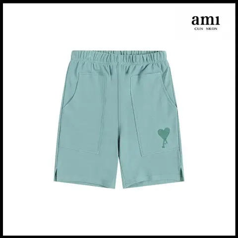 Ami Shorts option Amy Green [A15 Love Hair Embroidery]]