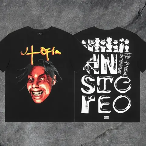 Travis Scott Tee 69cw option Black 3201