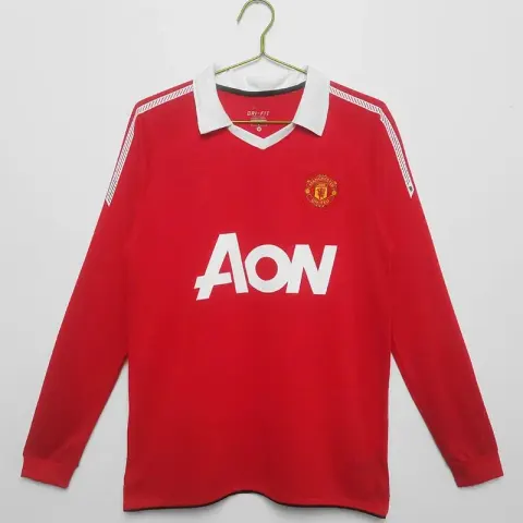 AC Milan Long Sleeve T-Shirt option Long-sleeve Manchester United 10/11