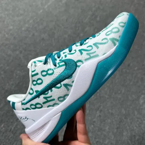 Kobe 8 Venice Beach Shoes option Kobe 8 White and Green