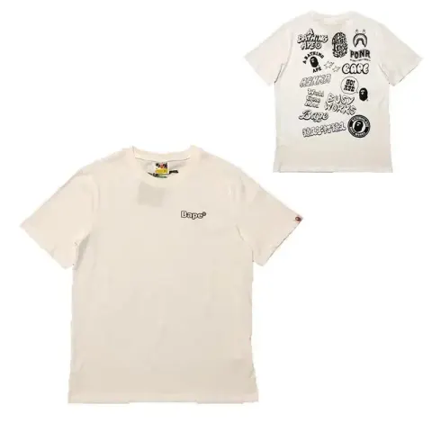 Bape Milo T-Shirts option 055 White