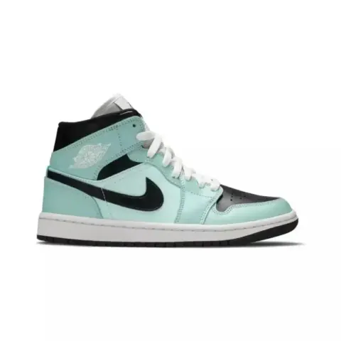 Jordan 1 Mid Shoes option Aqua Blue Tint