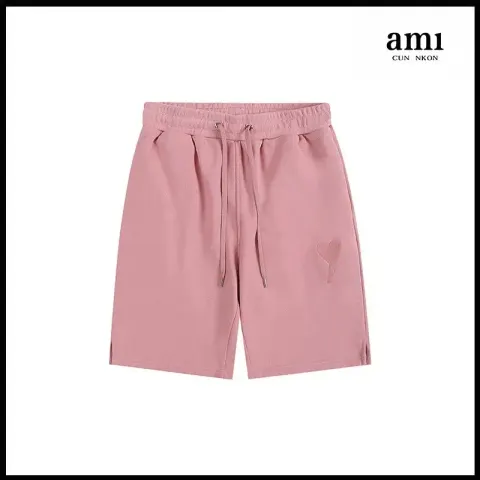 Ami Shorts option Pink [A14 flat embroidery]]