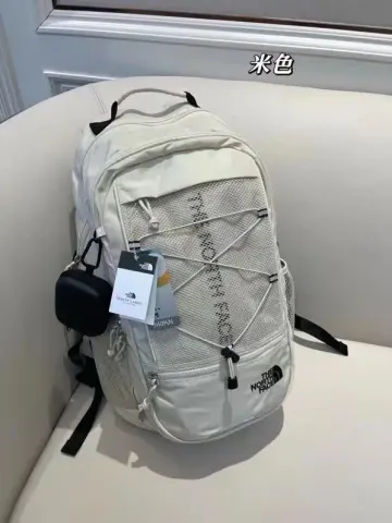 TNF Jacket Backpack option 23003 creamy-white