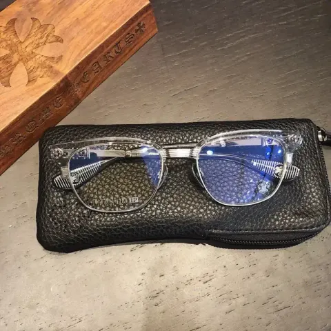 Chrome Hearts Sunglasses option Transparent gray