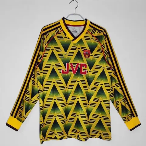 AC Milan Long Sleeve T-Shirt option Arsenal away kit, long sleeve, 91/93