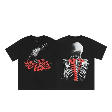 Vlone x Juice WRLD T-Shirt option 6157 black