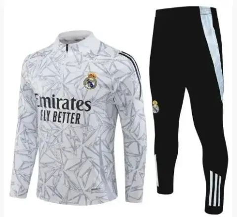 Football Set Tracksuit option 2425 Real Madrid Camouflage White