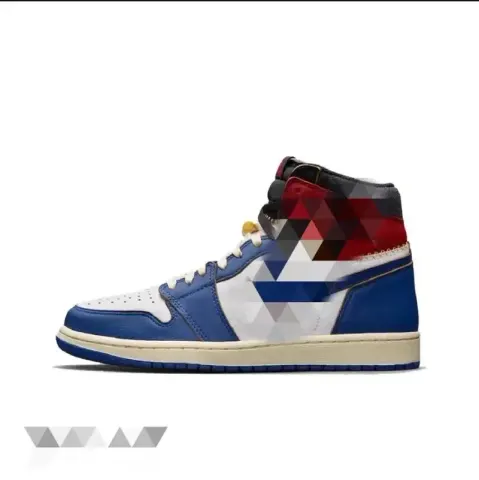 Jordan 1 Union Black Toe option Union Co branded Black Blue