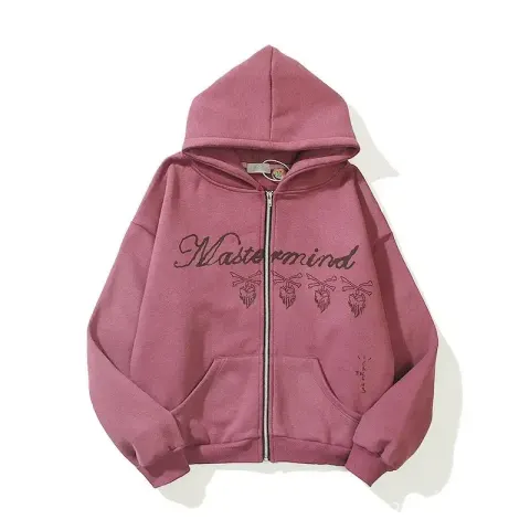 Travis Scott Zip Hoodie option claret