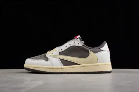 Jordan 1 High Travis Scott x Fragment option White gray brown low side DM7866-162