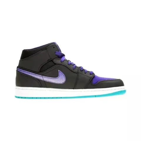 Jordan 1 Mid Shoes option Grape