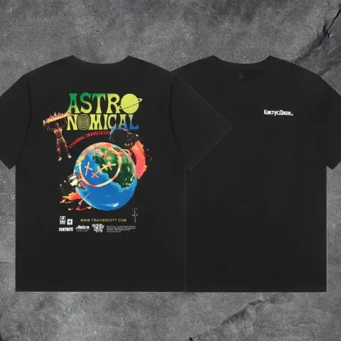 Travis Scott Tee 69cw option Black Earth 3164