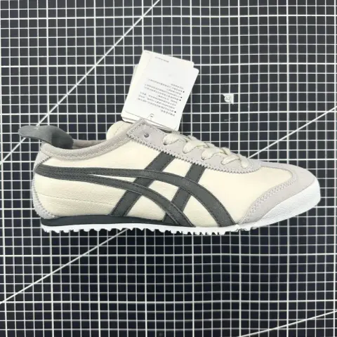 Tiger Mexico 66 Shoes option 1183C076-100 beige gray