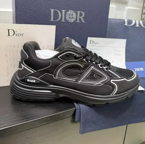 Dior B30 All Black Shoes option 1