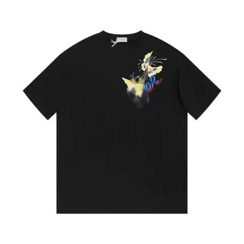 Christian Dior Atelier T-Shirt option Black butterfly