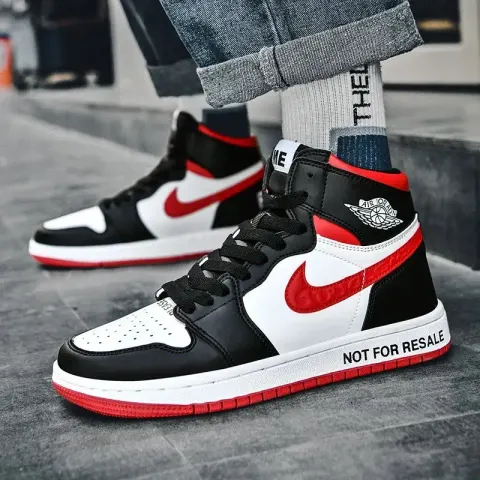 Jordan 1 High "Not For Resale" option NOT red hook toe