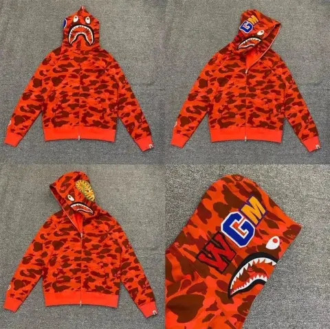 Bape Shark (Best Batch) option XX121 Camo Red