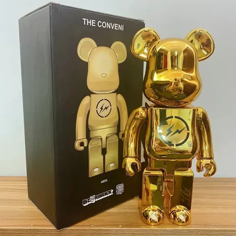 Bearbrick 400% option lightning gold