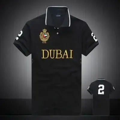Polo Shirts (15+ Styles) option Dubai Black