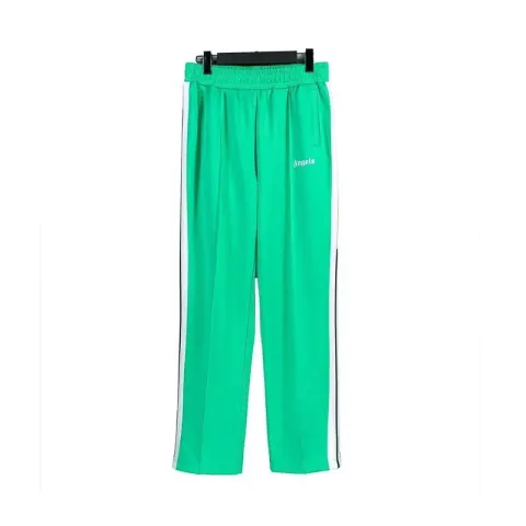 Palm Angels Zip Hoodie option emerald green pants