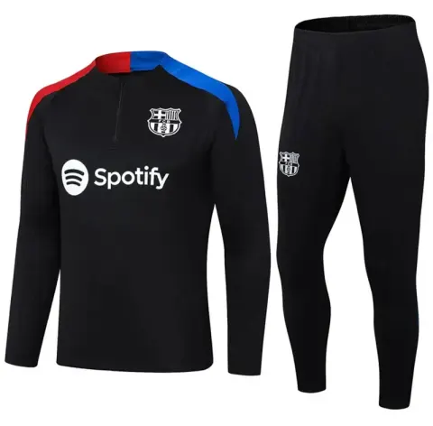 Football Set Tracksuit option 2425 Barcelona Black