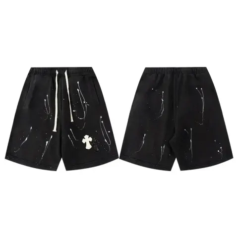Chrome Hearts Shorts option Black KL9053