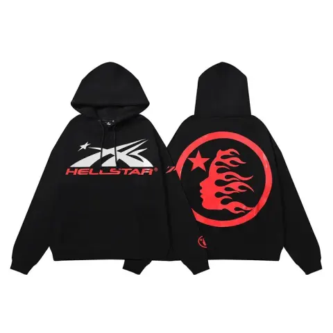 Hellstar Hoodie option Cotton hooded sweater DY-W18 black