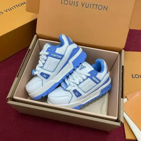 LV Trainers Maxi option White blue