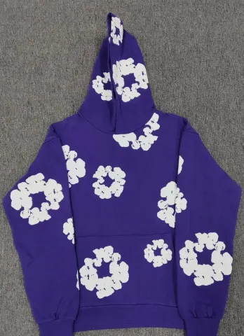 Denim Tears Offset Hoodie option purple