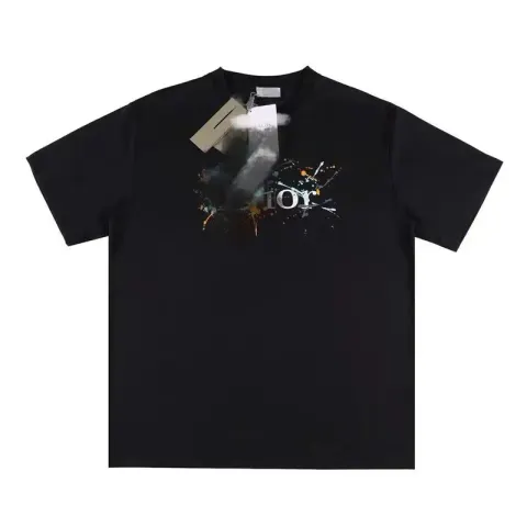 Christian Dior Atelier T-Shirt option Black inkjet pattern