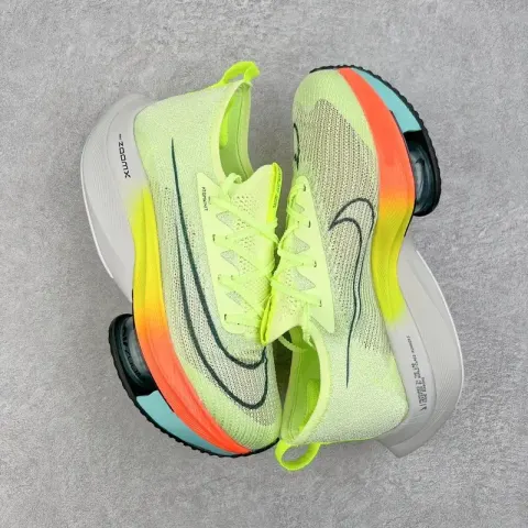 Nike Air ZoomX AlphaFly NEXT% 2 option Fluorescent green